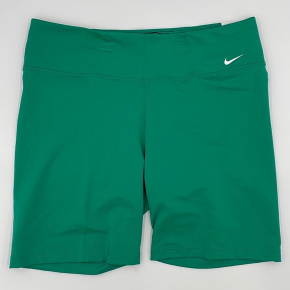 Nike Shorts Nike One Womens 7 Bike Shorts In Neptune Green Poshmark